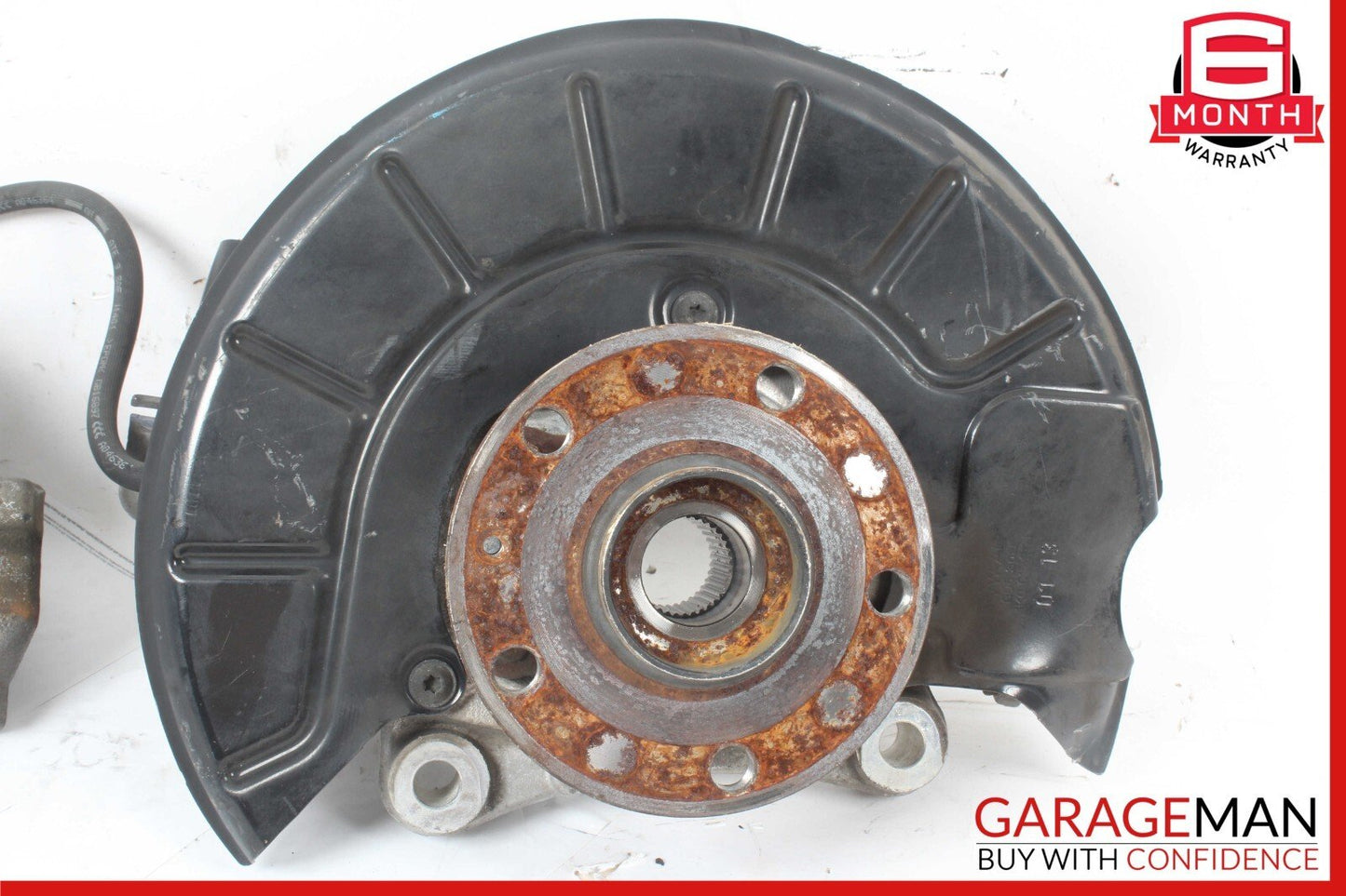 09-17 Volkswagen VW CC Front Left Side Spindle Knuckle Hub w/ Brake Caliper Set