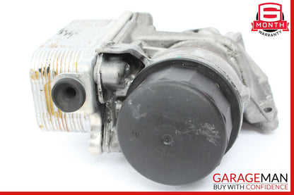 05-11 Mercedes W204 C300 SLK350 C350 Engine Motor Oil Filter Cooler Housing