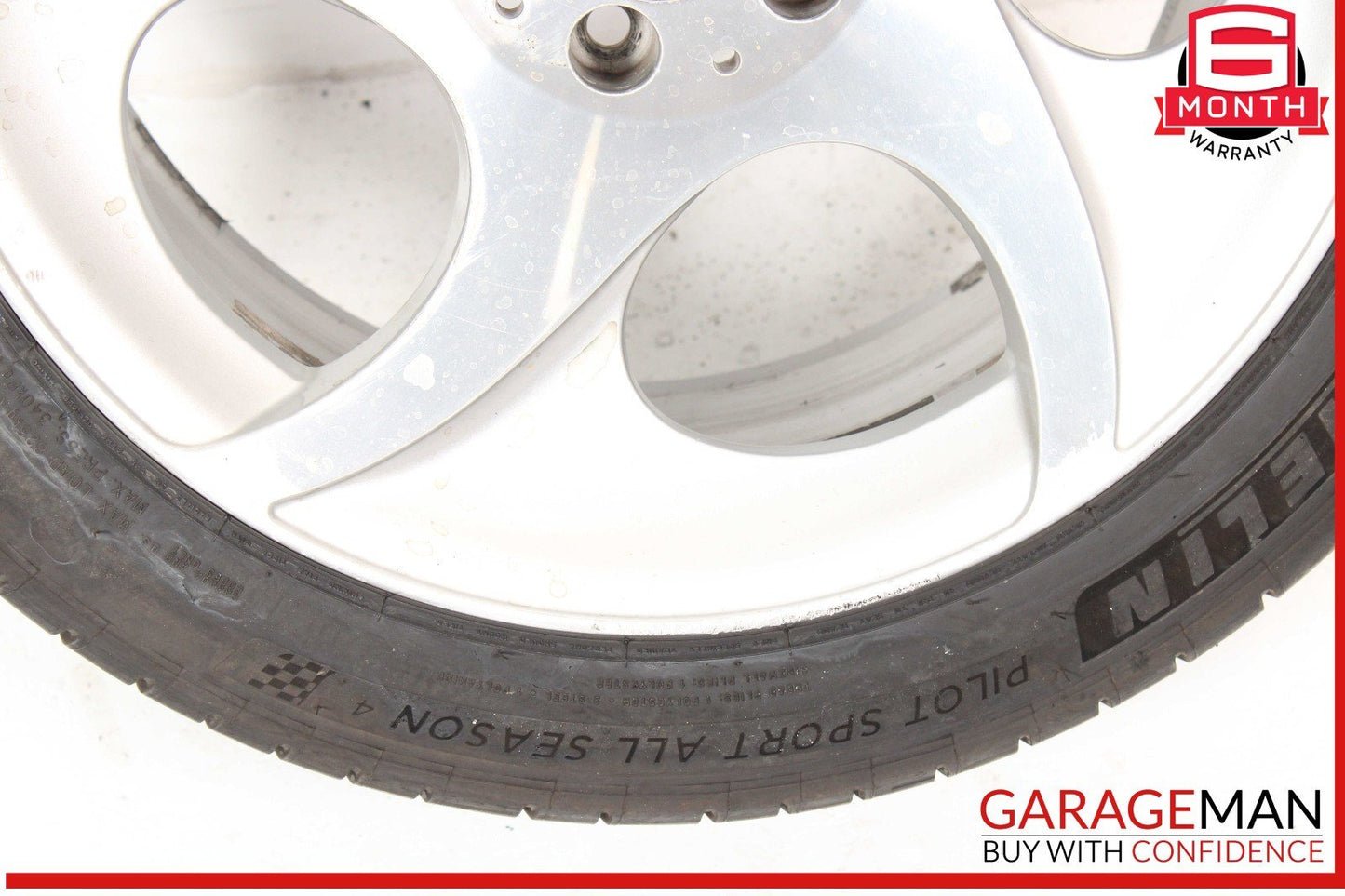 03-12 Mercedes R230 SL500 Rear Wheel Tire Rim 9.5Jx18H2 ET40 R18 2304011802 OEM
