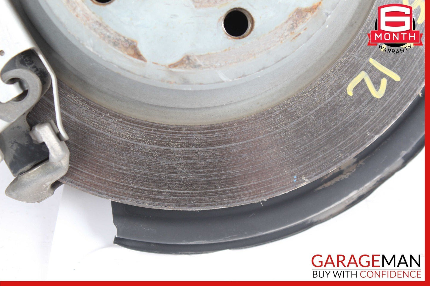10-18 Mercedes W212 E350 Rear Right Side Spindle Knuckle Hub w/ Rotor Disc OEM