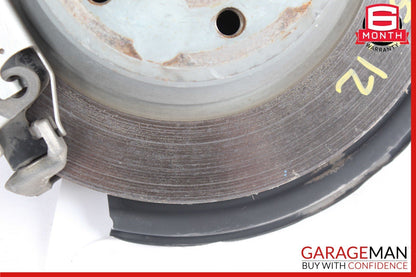 10-18 Mercedes W212 E350 Rear Right Side Spindle Knuckle Hub w/ Rotor Disc OEM