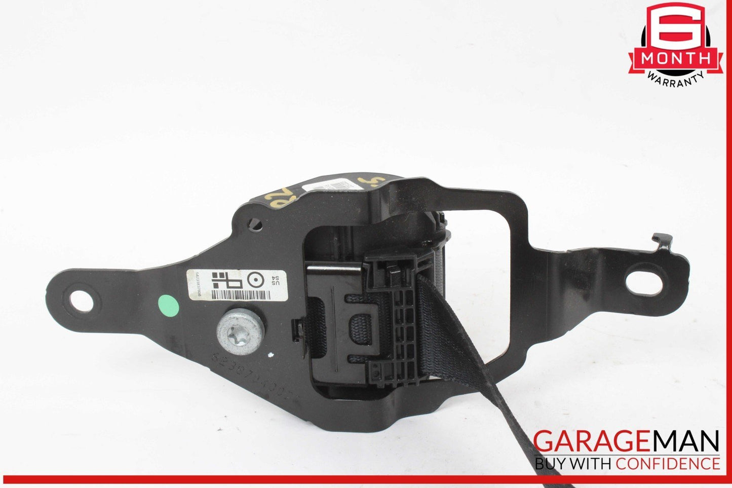 14-18 BMW X5 Rear Right Passenger Side 2nd Second Row Seat Belt Retractor OEM