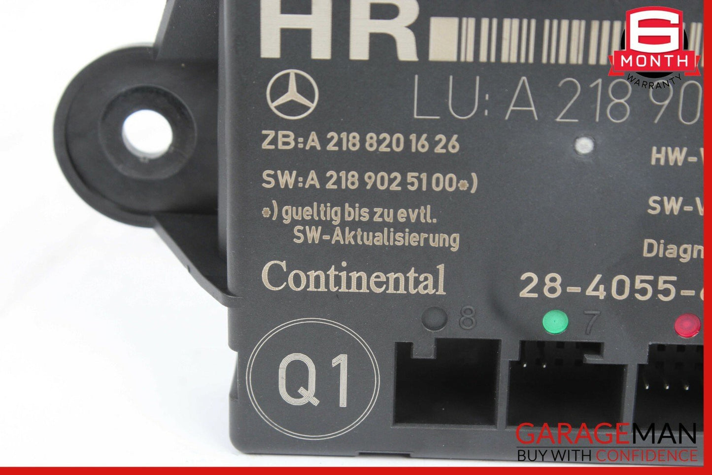 08-15 Mercedes W204 C300 C350 Rear Right Passenger Side Door Control Module OEM