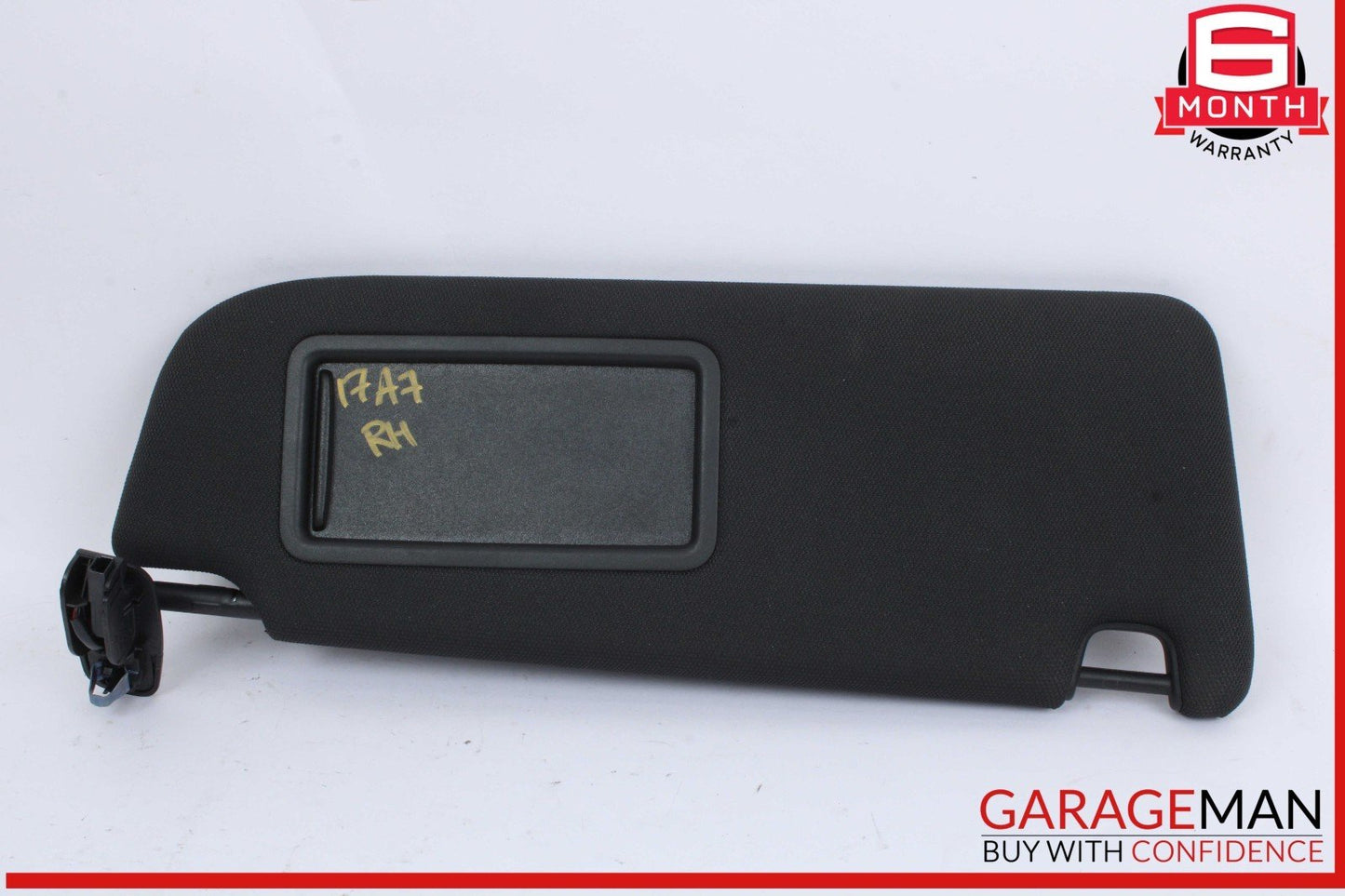 16-18 Audi A7 A6 Front Right Side Sun Visor Sunvisor Black 4G0857552N OEM