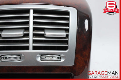 07-13 Mercedes W221 S600 Rear Center Console AC A/C Air Vent Trim Grille Assy