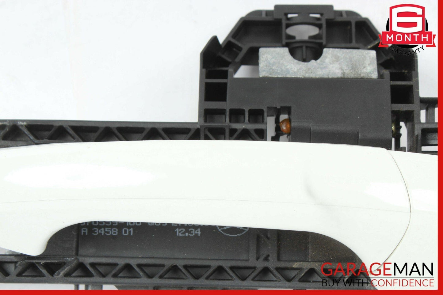 08-11 Mercedes W204 C350 Right Side Exterior Door Handle Front or Rear White