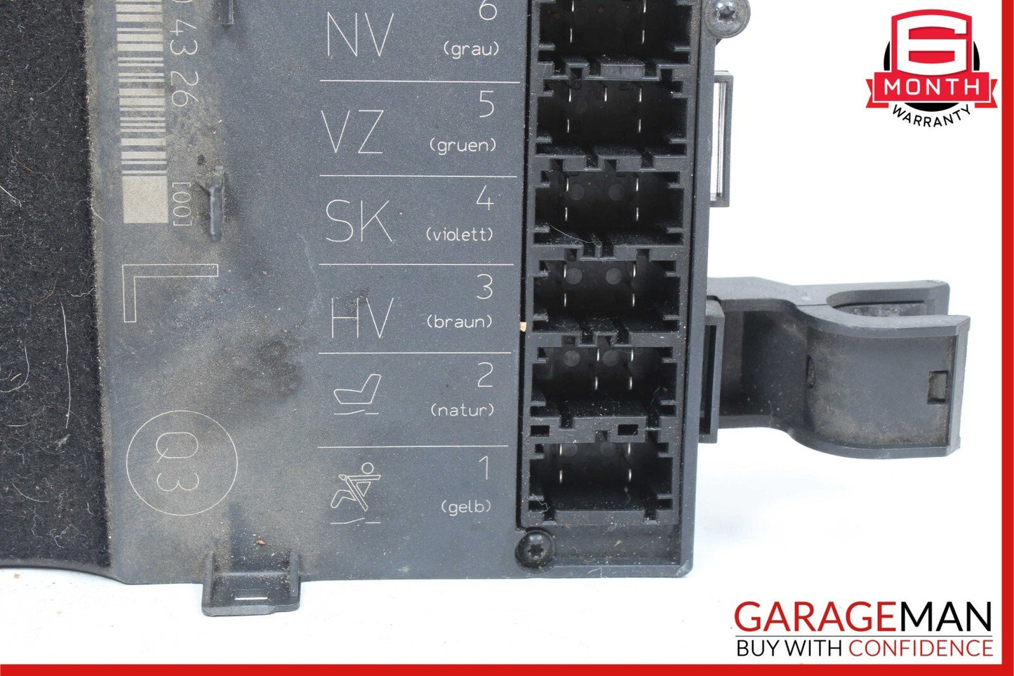 03-08 Mercedes R230 SL500 Front Left Driver Side Under Seat Control Module OEM