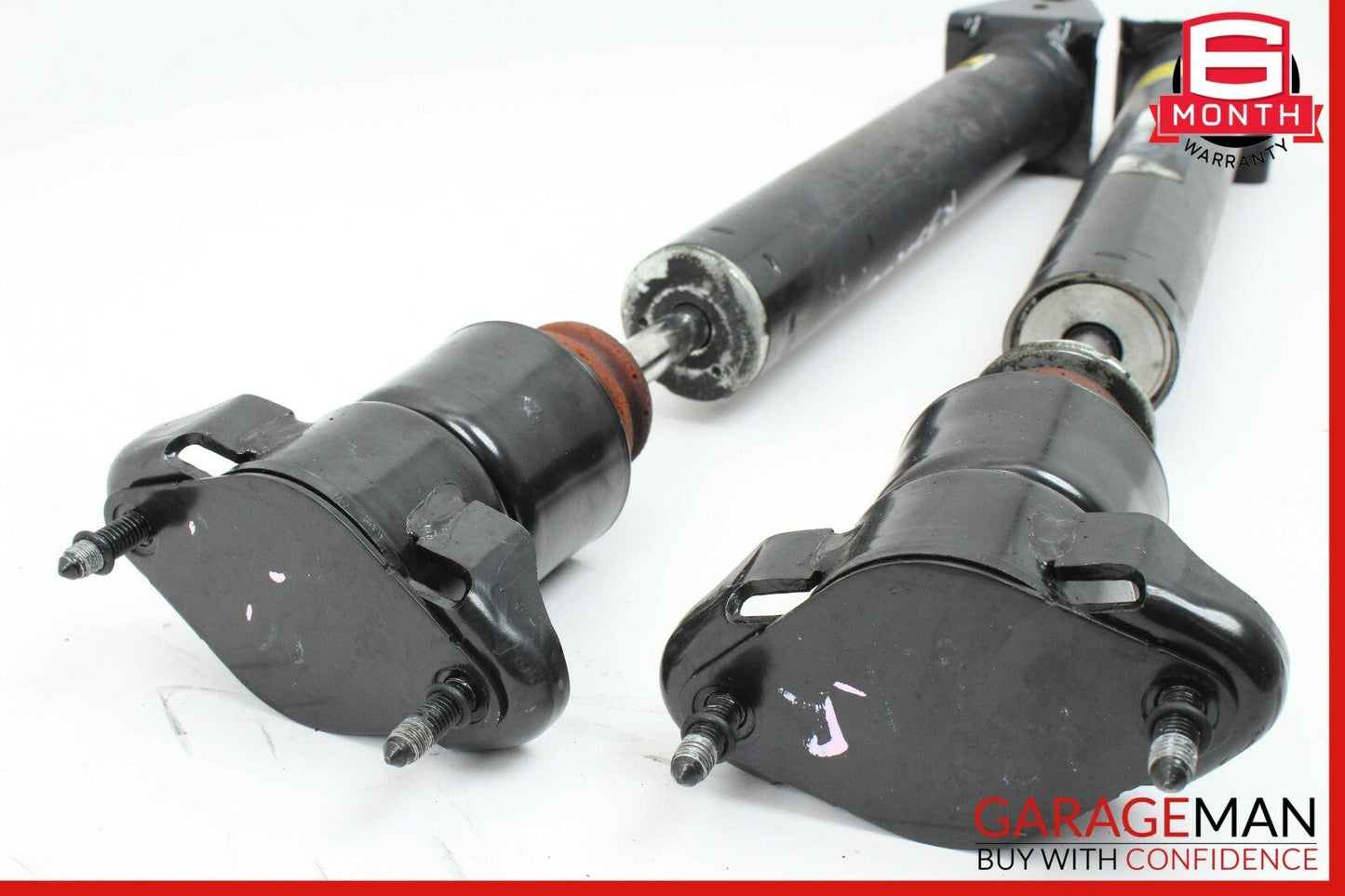 06-12 Mercedes W251 R350 R550 Rear Suspension Air Shock Absorber Strut Set OEM