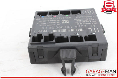 12-19 Mercedes X166 GL450 ML400 GLE350 Rear Left Side Door Control Module Unit