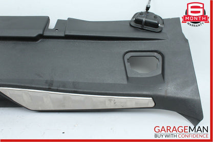 14-17 Maserati Quattroporte Rear Trunk Lock Latch Trim Cover Panel Assembly OEM