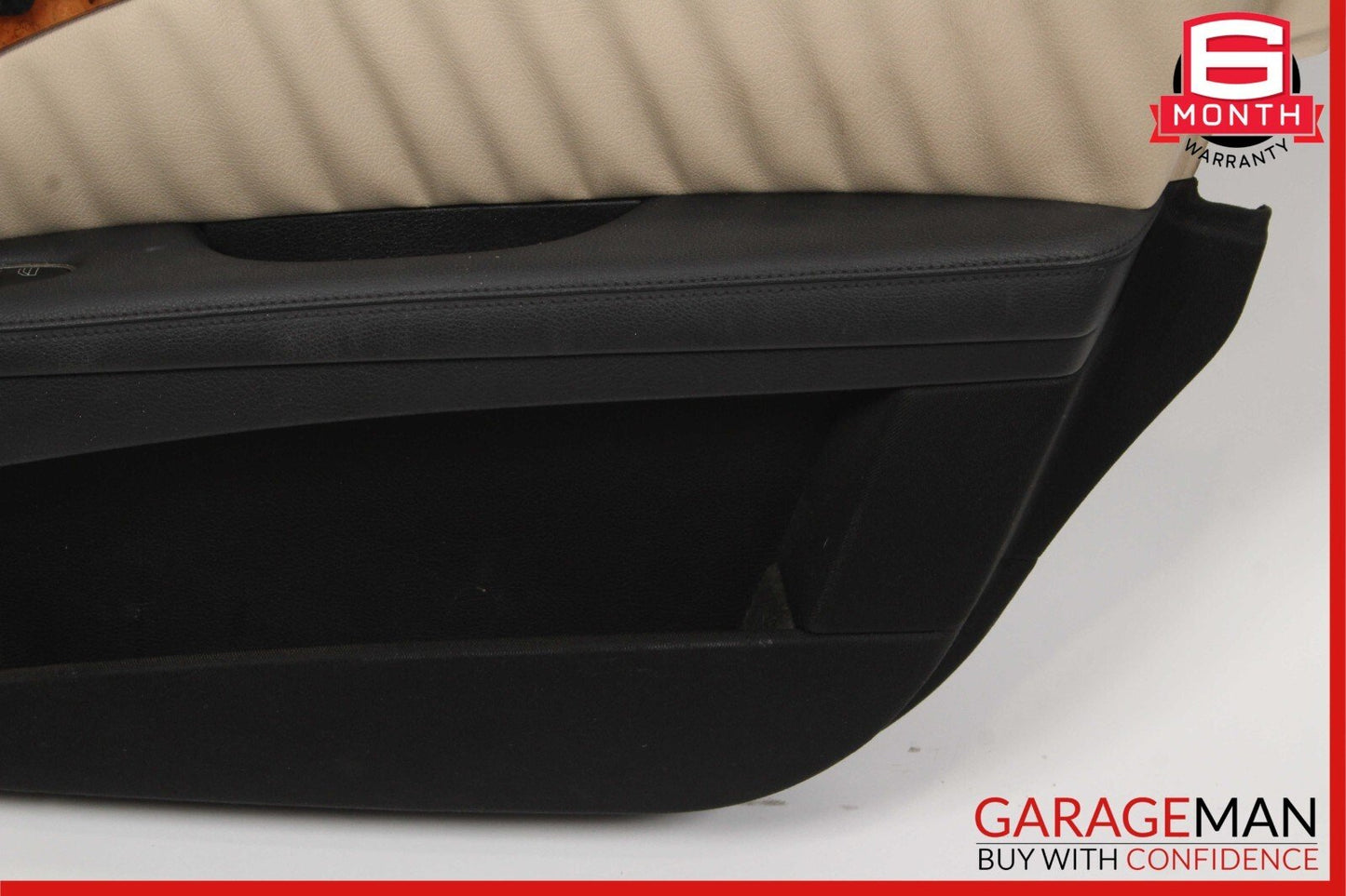 07-09 Mercedes W211 E350 Front Right Complete Interior Door Panel Assembly Beige