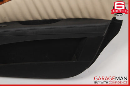 07-09 Mercedes W211 E350 Front Right Complete Interior Door Panel Assembly Beige