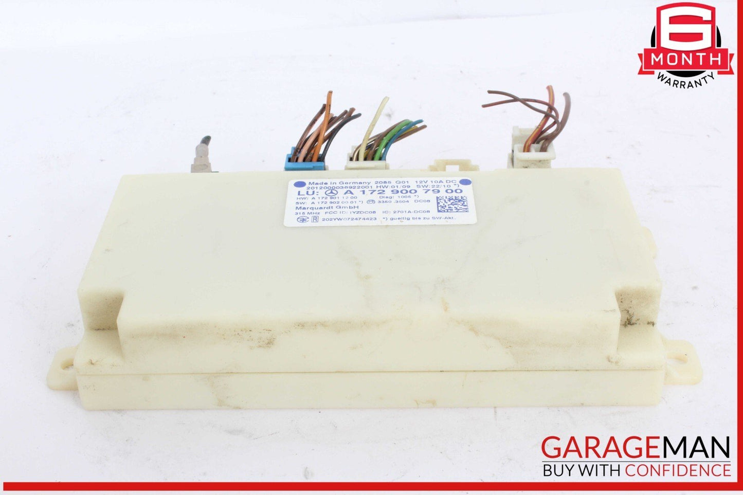 10-15 Mercedes W218 CLS550 C300 Keyless Go Entry Control Module 1729007900 OEM