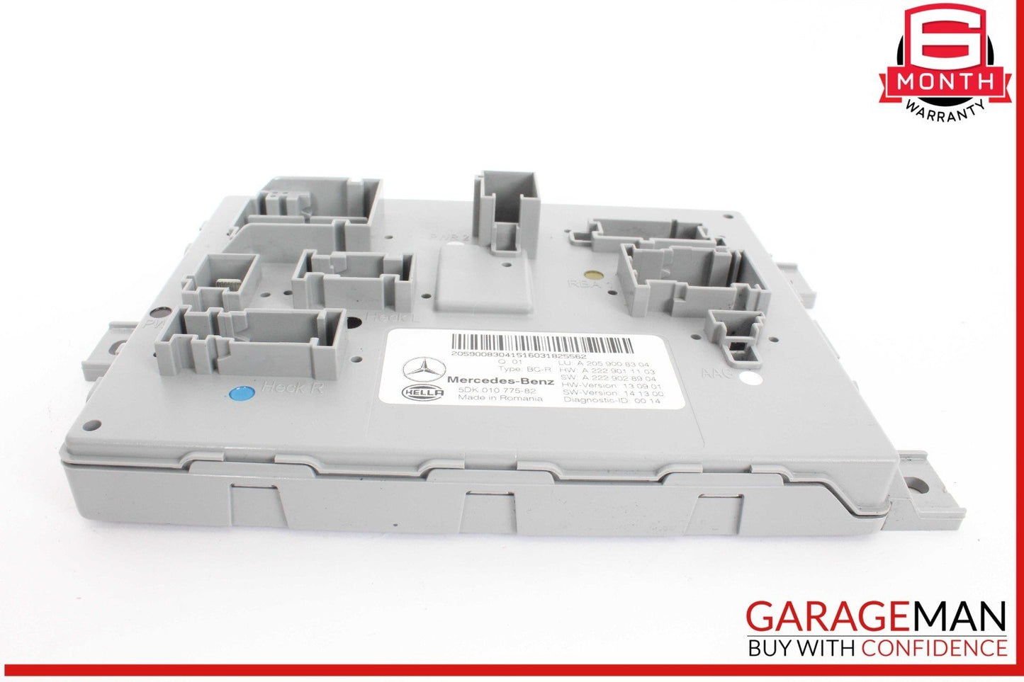 15-18 Mercedes W205 C300 C400 C350e Rear Trunk SAM Control Module Unit OEM