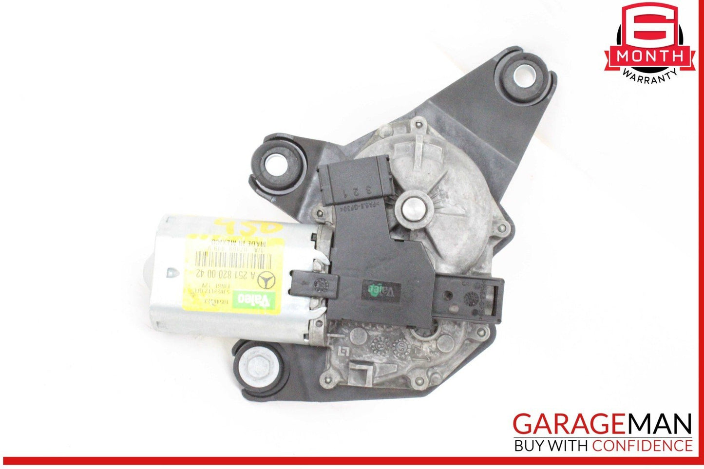 06-19 Mercedes X164 GL450 Rear Glass Windshield Wiper Motor 2518200042 OEM