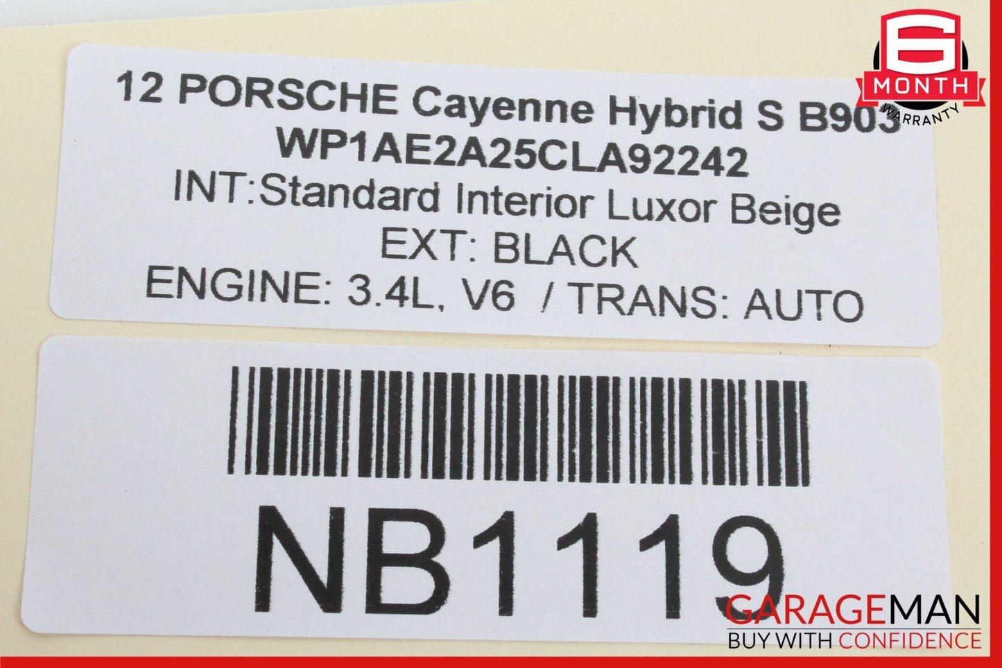 11-17 Porsche Cayenne 958 Front Right Side Door Control Module OEM