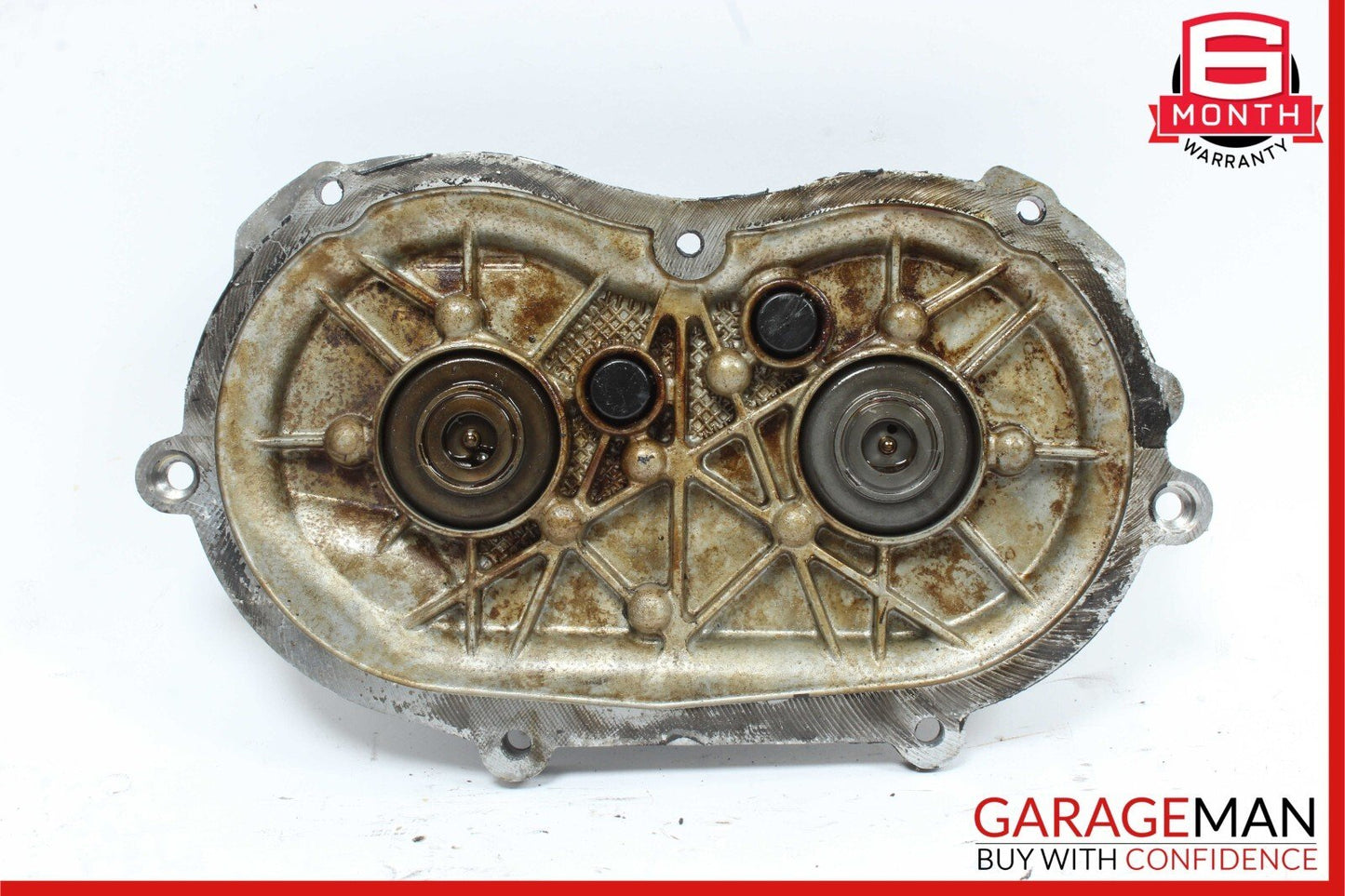 06-13 Mercedes W211 E350 S550 Front Right Engine Timing Chain Cover Plate OEM