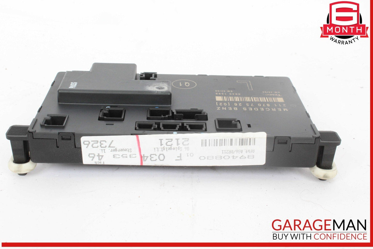 03-09 Mercedes W211 E350 Front Left Driver Side Door Control Module Unit OEM