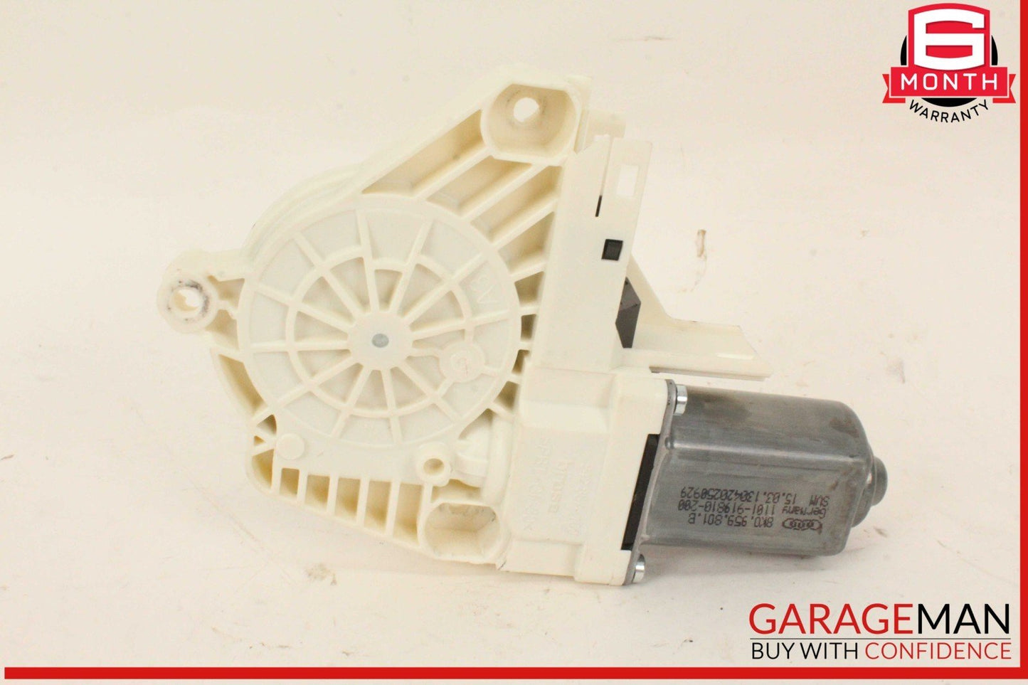 11-18 Porsche Cayenne 958 AWD Front Left Driver Side Window Regulator Motor OEM