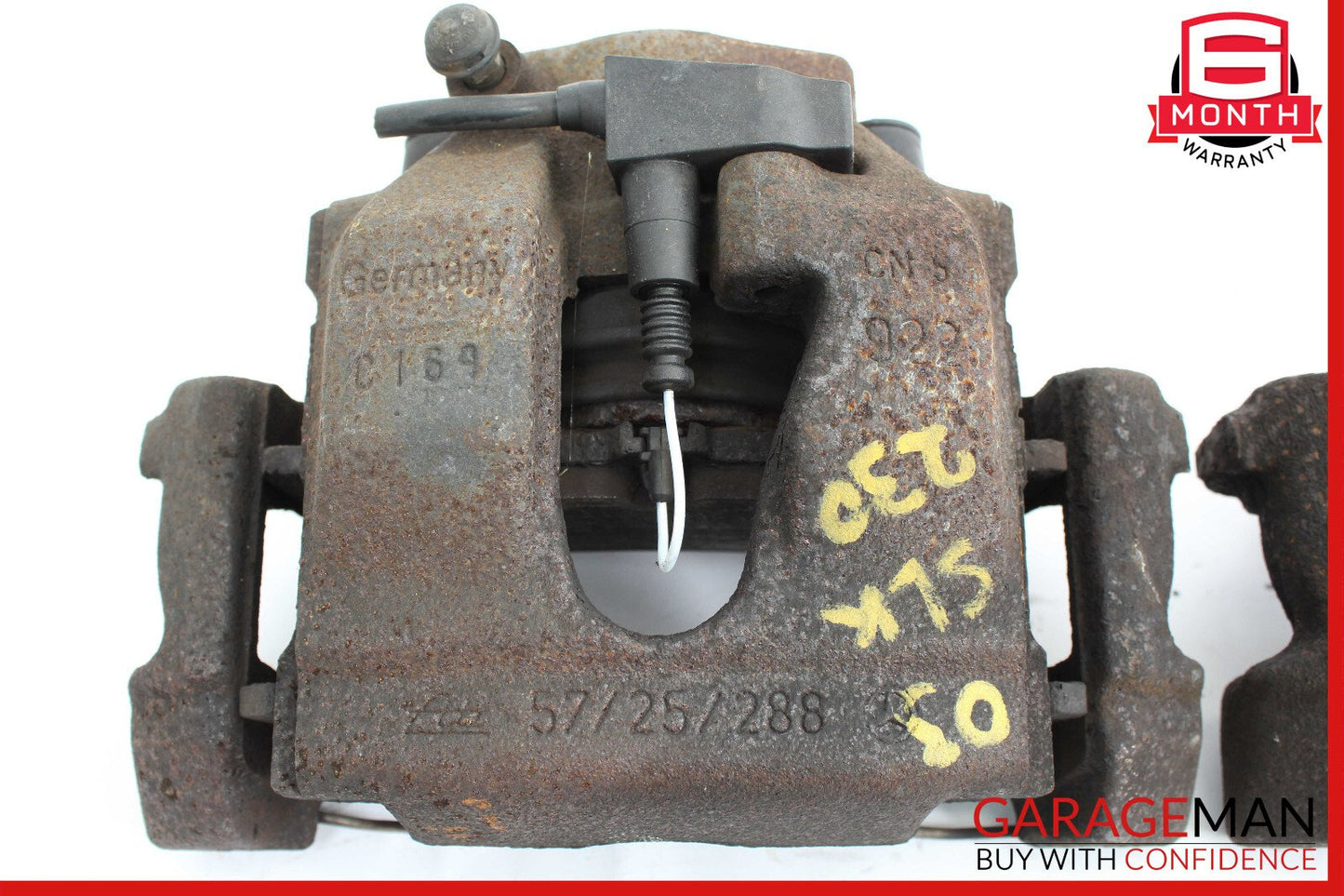 97-04 Mercedes R170 SLK230 Front Right & Left Brake Caliper Calipers Set OEM