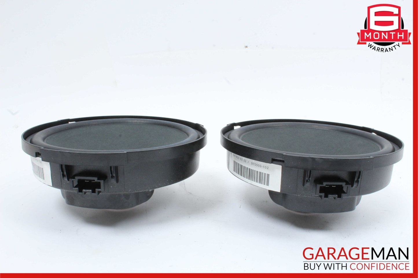 08-14 Mercedes W204 C250 C300 Rear Right & Left Door Sound Speakers Set of 2 OEM