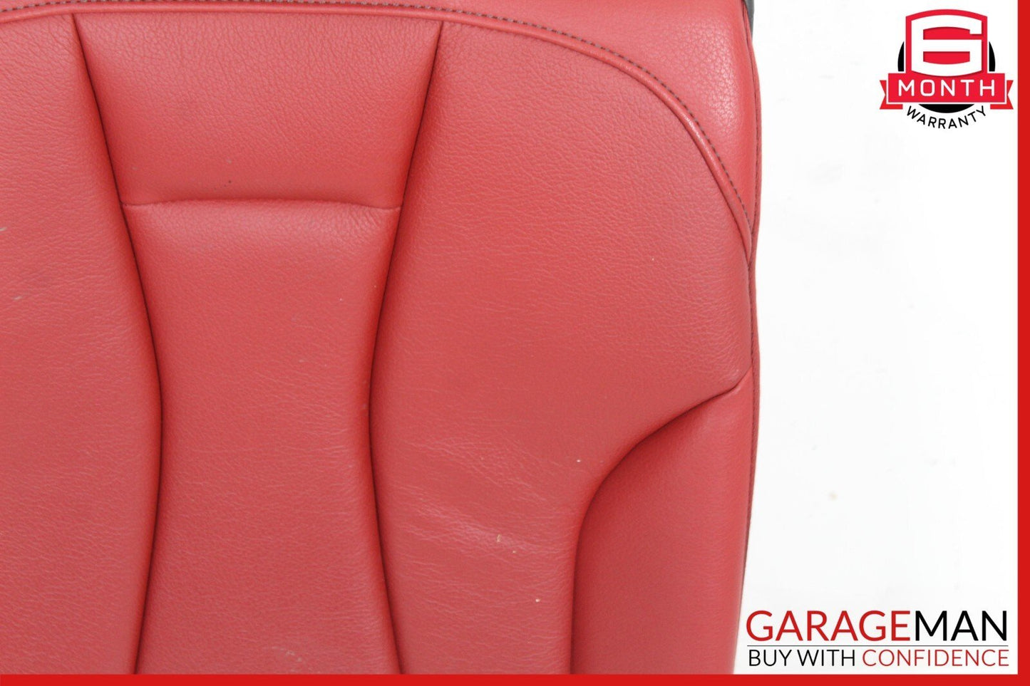 15-20 Audi S3 A3 Rear Left Driver Side Upper Seat Cushion Red OEM