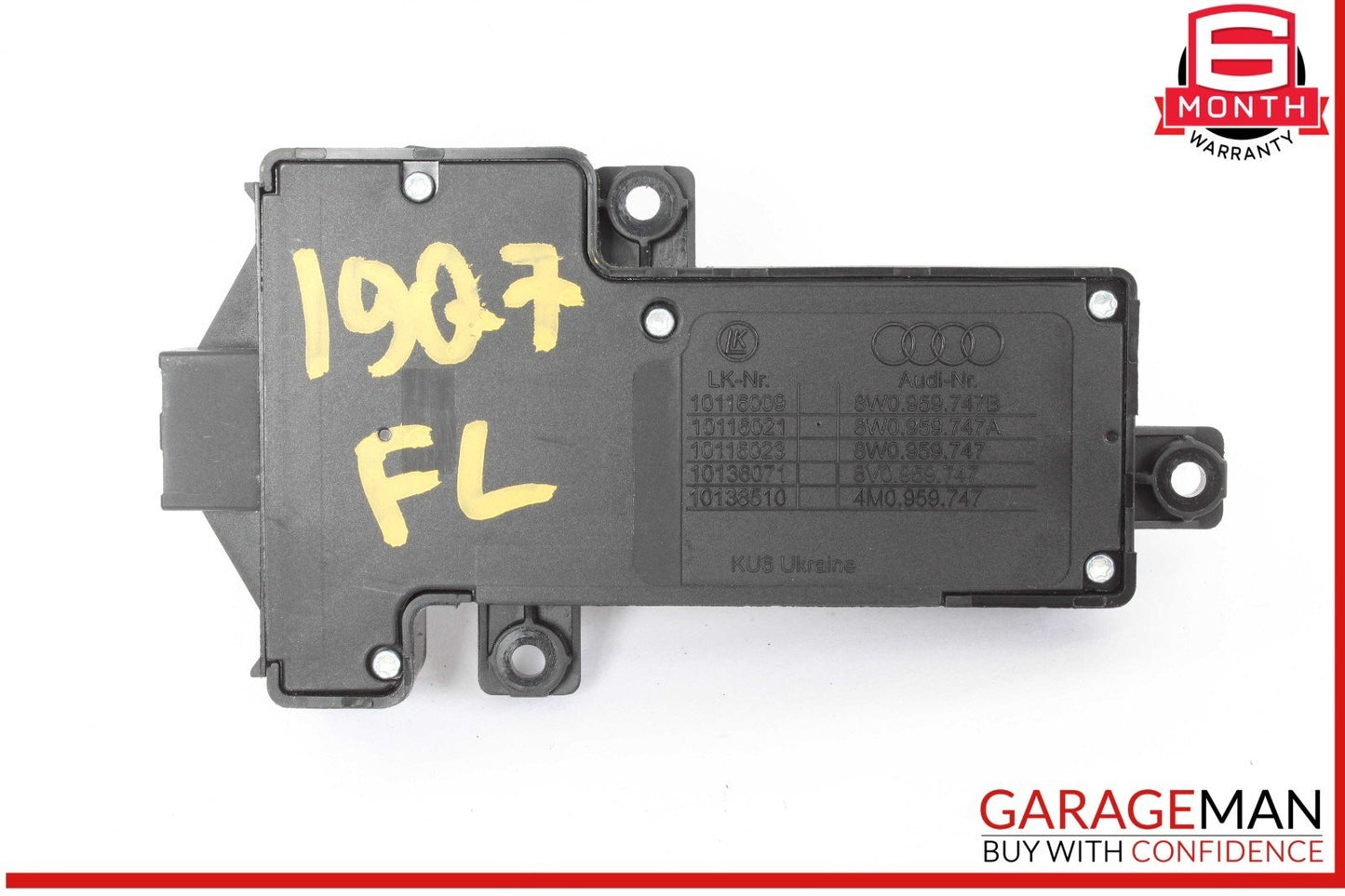 15-24 Audi Q7 A5 S3 A4 Front Left Driver Side Seat Adjustment Control Switch OEM