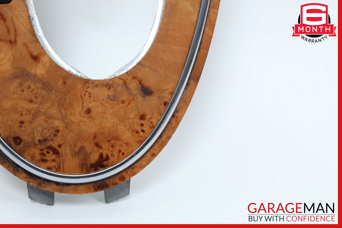 06-11 Mercedes W219 CLS500 CLS550 Center Console Shifter Trim Bezel Wood OEM