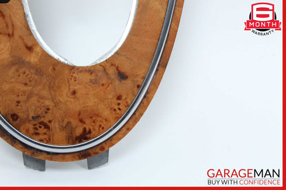 06-11 Mercedes W219 CLS500 CLS550 Center Console Shifter Trim Bezel Wood OEM