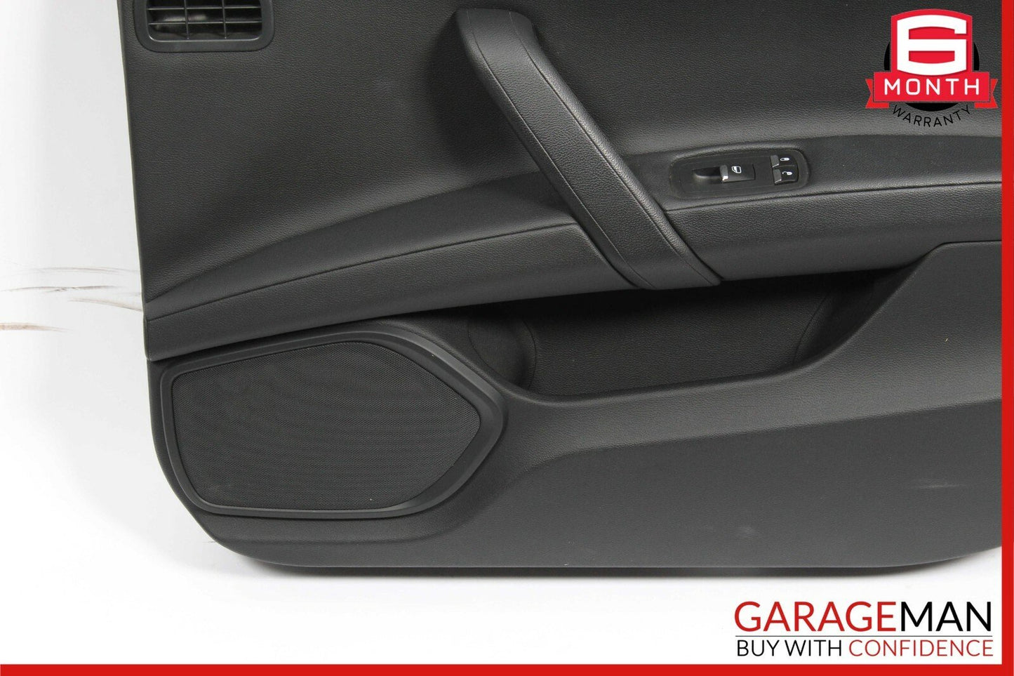 14-17 Maserati Ghibli Front Right Side Complete Interior Door Panel Black