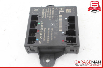 08-15 Mercedes W204 C250 Rear Left Driver Side Door Control Module OEM