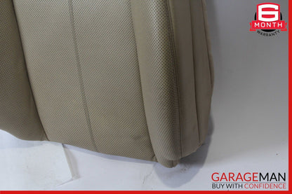 07-14 Mercedes W216 CL550 Front Right Top Upper Seat Cushion Cover Brown
