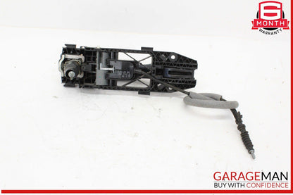 11-18 Porsche Cayenne 958 Front Left Driver Side Exterior Door Handle Blue OEM