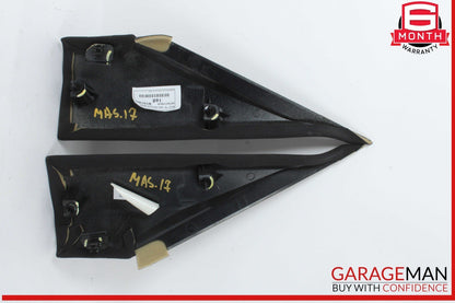 14-20 Maserati Ghibli Rear Right and Left Side Upper C Pillar Cover Trim Panel
