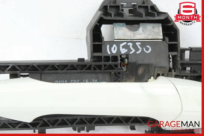 10-13 Mercedes W212 E350 E550 Front / Rear Right Exterior Door Handle White OEM