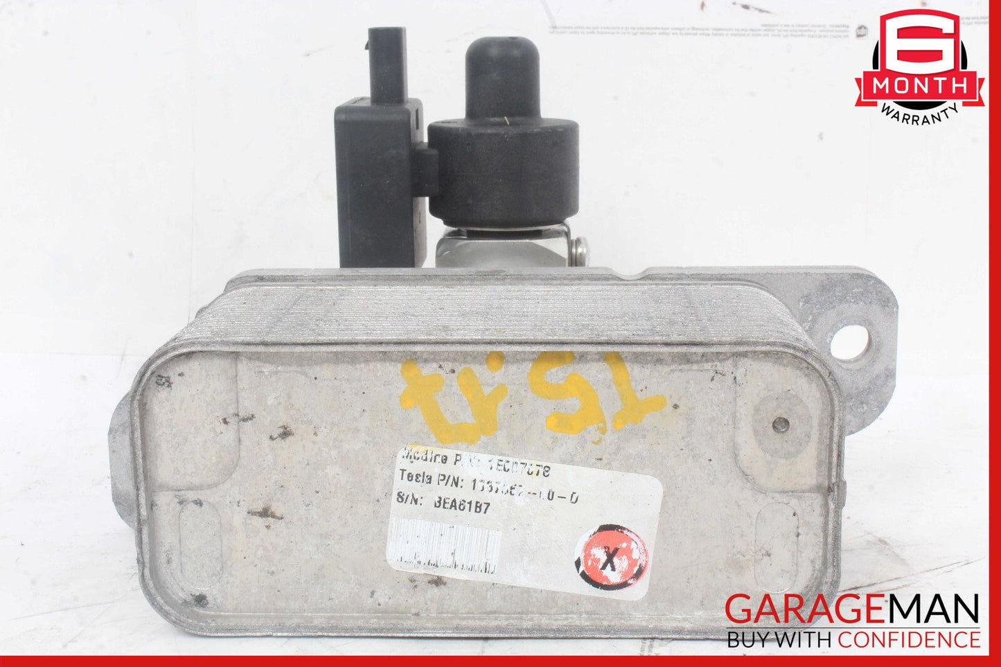 16-20 Tesla Model S Battery Cooler Heat Exchanger Chiller OEM