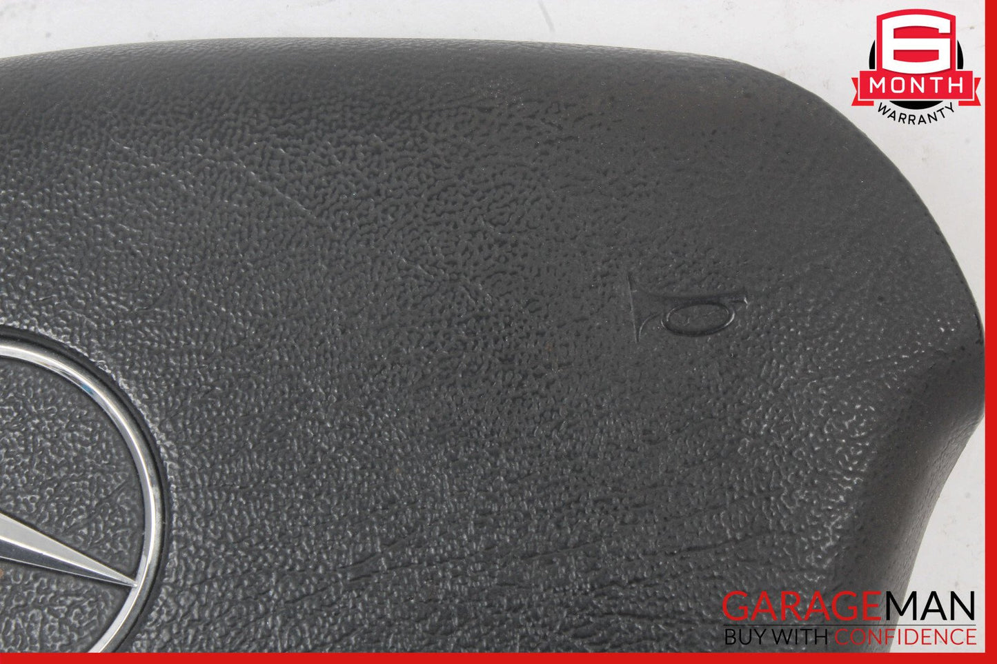 01-05 Mercedes W163 ML55 ML500 Steering Wheel Airbag Air Bag Leather Black OEM
