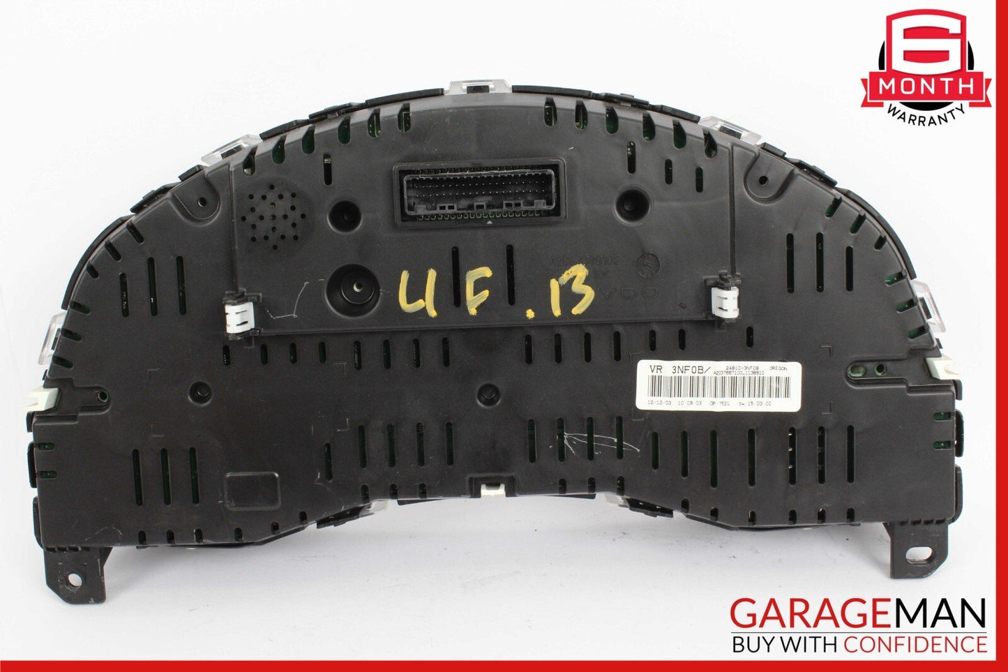11-17 Nissan Leaf Lower Speedometer Cluster Assembly 248103NF0B OEM