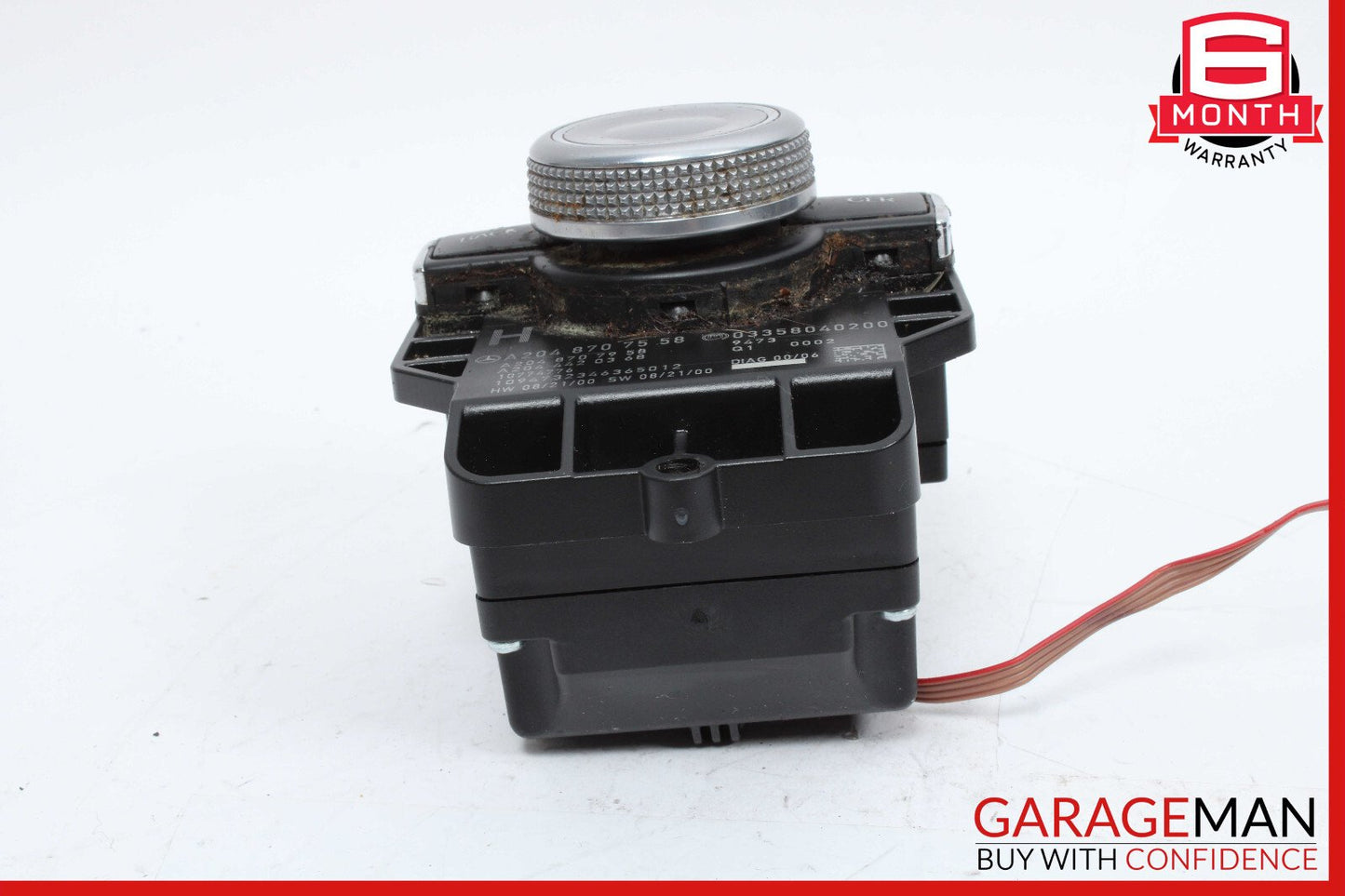 08-12 Mercedes W204 C300 GLK350 Console Command Controller Knob Multi Switch OEM
