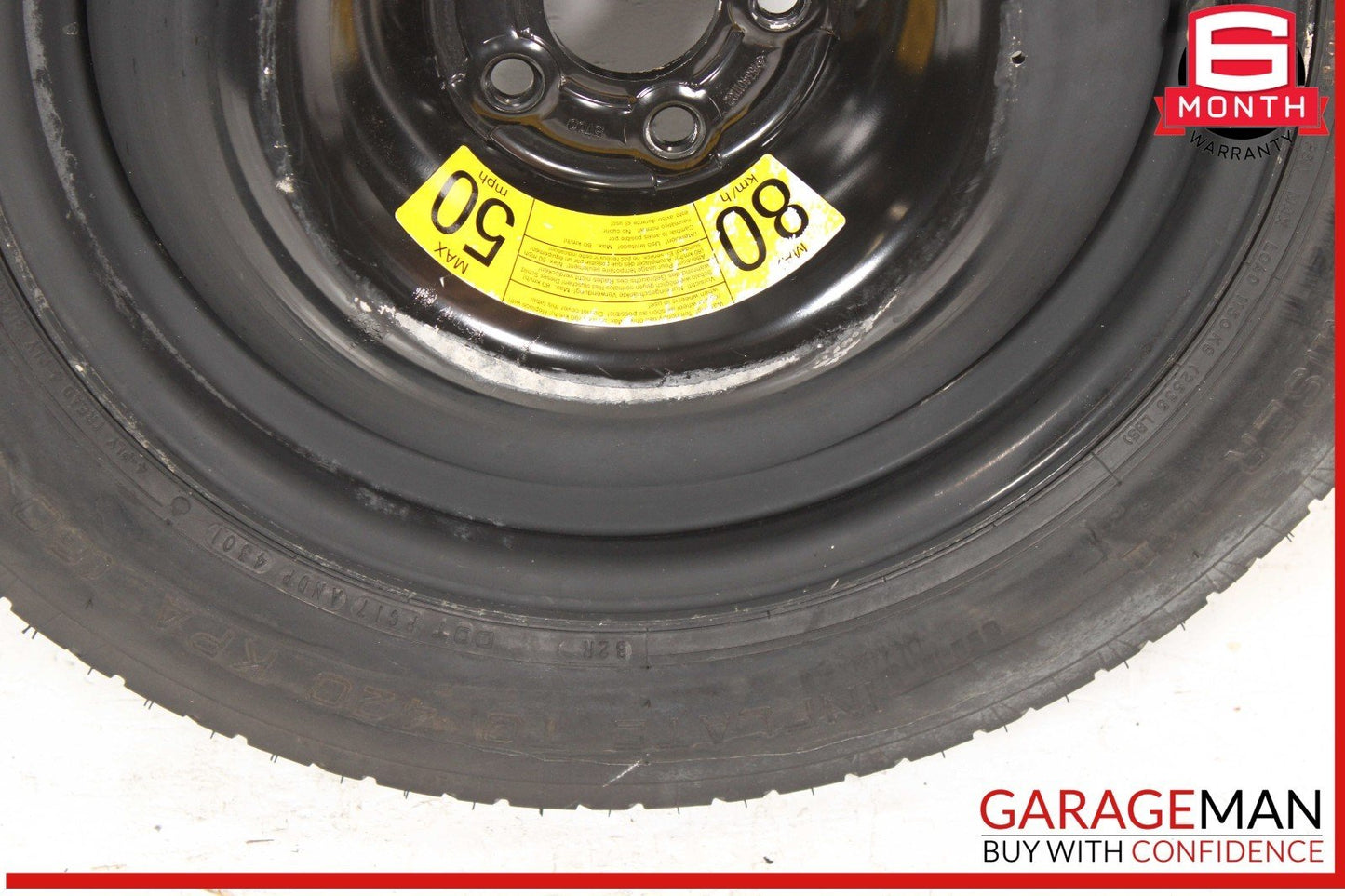 98-05 Mercedes W163 ML320 ML430 ML55 Emergency Spare Tire Wheel Donut Rim OEM