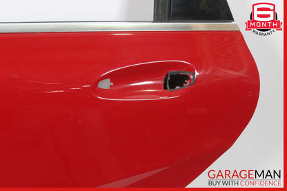 12-19 Mercedes W242 W246 B-Class Rear Left Driver Side Door Shell Red OEM
