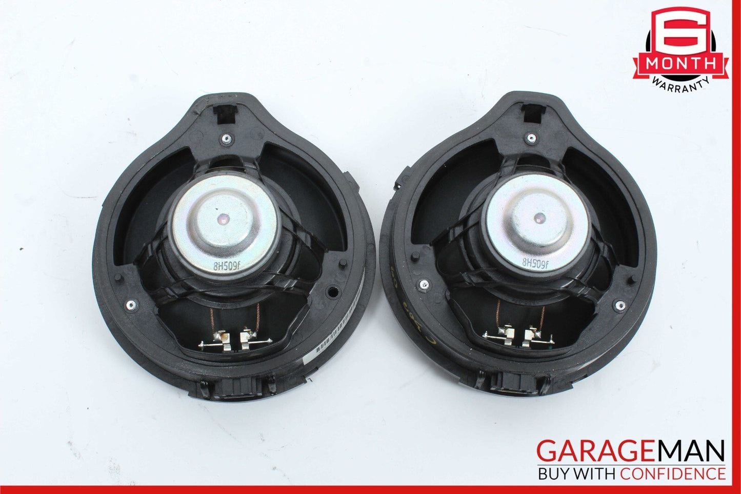 08-15 Mercedes W204 C300 Rear Right & Left Door Sound Speakers Set of 2 OEM