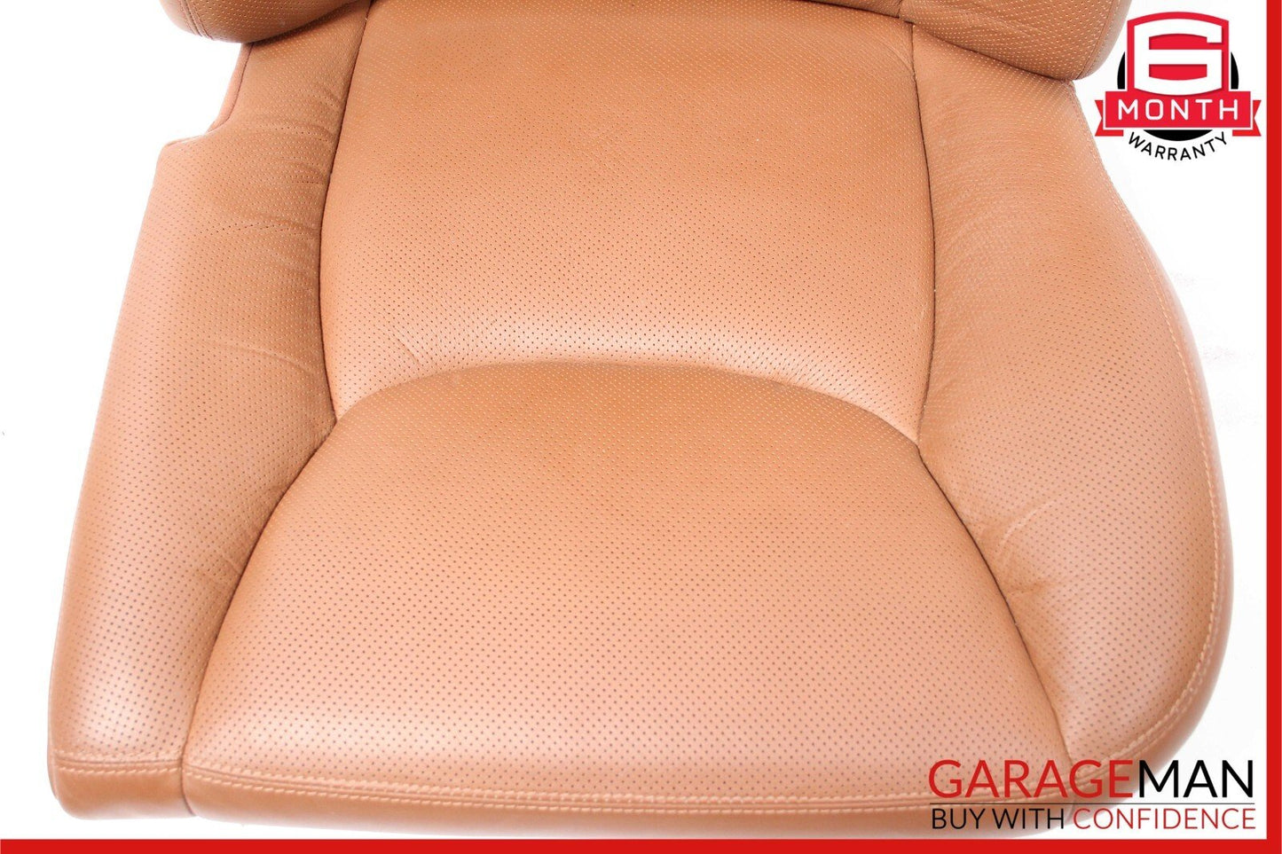 00-02 Mercedes W220 S600 Rear Left Side Lower Bottom Seat Cushion Assembly Brown
