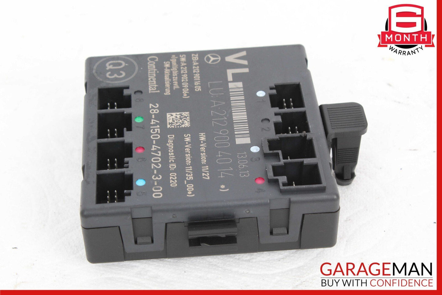08-18 Mercedes C350 SLK250 CLS550 C250 E400 Front Left Door Controller Module