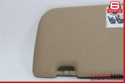 06-08 Mercedes W251 R350 Front Right Passenger Sun Visor Sun Shade Cover Brown