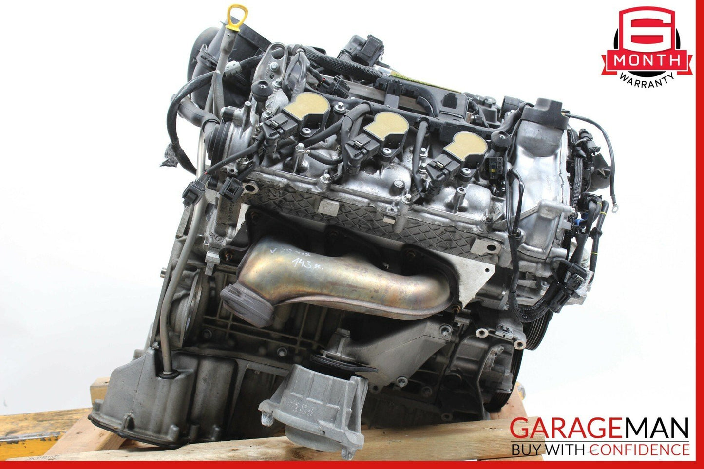 08-11 Mercedes W204 C300 3.0L V6 Engine Motor Block Assembly OEM 143k