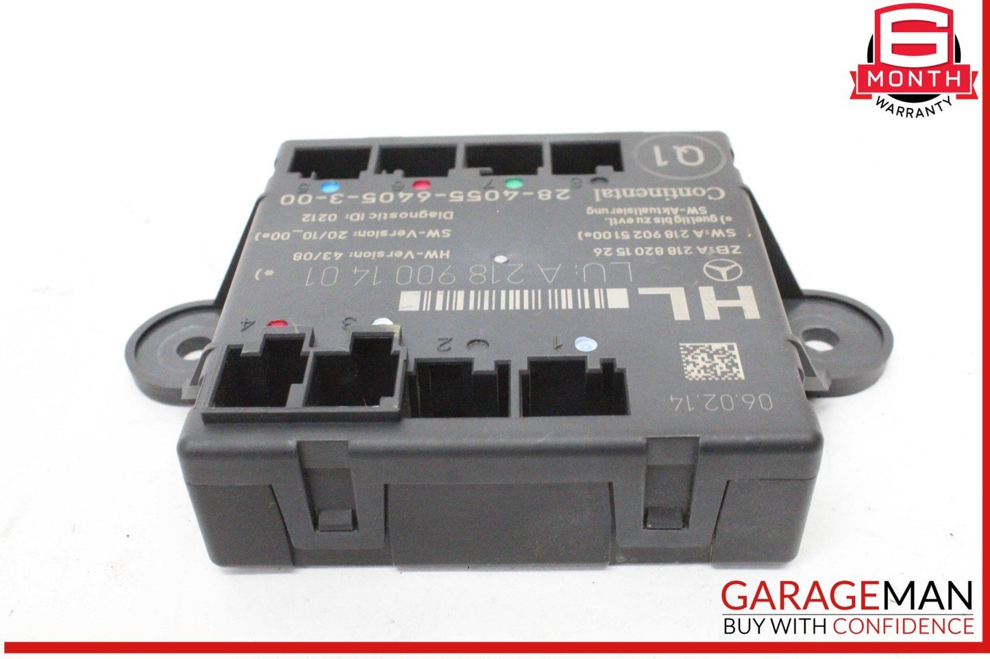 08-18 Mercedes X204 GLK350 4MATIC Rear Left Side Door Control Module OEM