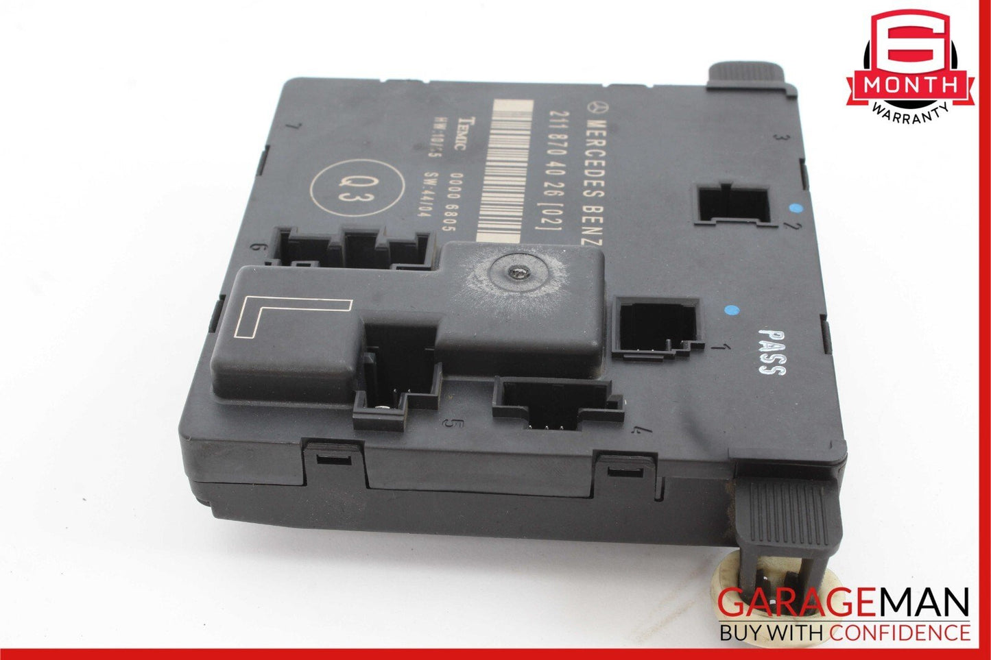 03-09 Mercedes W211 E320 E350 E63 AMG Rear Left Side Door Control Module Unit