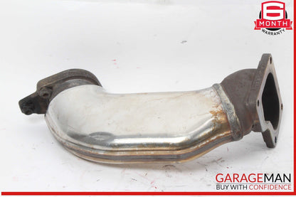 12-18 Mercedes W218 CLS550 4.6L Left Exhaust Pipe Adapter 2781400908 OEM