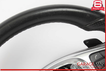 17-20 Mercedes R172 SLC300 Steering Wheel w/ Paddle Shifters Black OEM